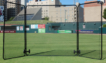 Tri-Fold Baseball Field Screen